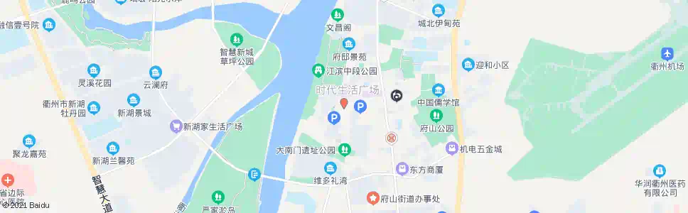 衢州致远广场_公交站地图_衢州公交_妙搜公交查询2025
