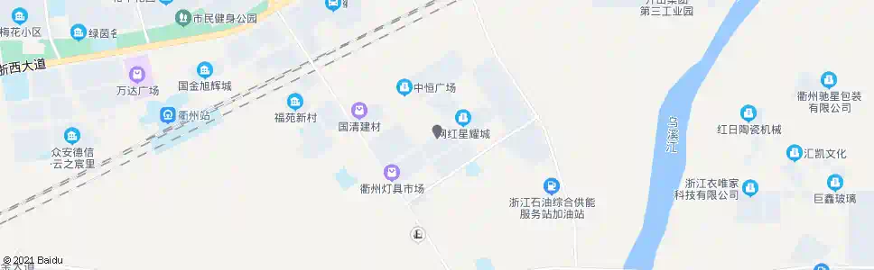 衢州专业市场城(五坪)_公交站地图_衢州公交_妙搜公交查询2025