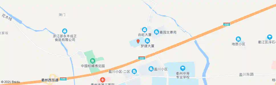衢州菁才中学_公交站地图_衢州公交_妙搜公交查询2025