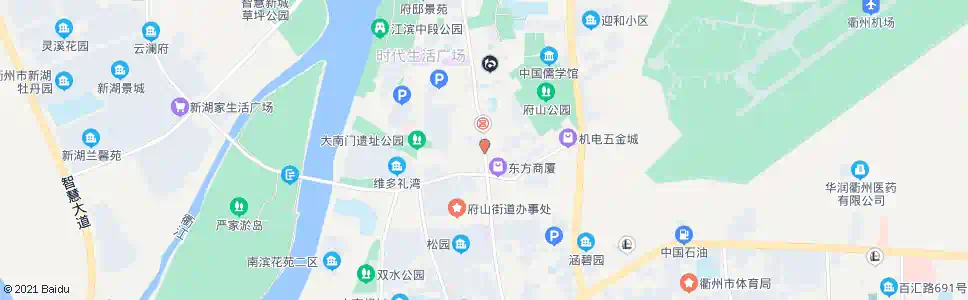 衢州上下街_公交站地图_衢州公交_妙搜公交查询2025