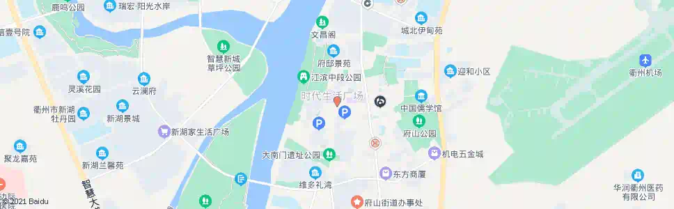 衢州坊门街_公交站地图_衢州公交_妙搜公交查询2025