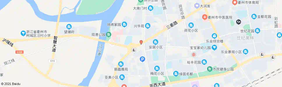 衢州双港口_公交站地图_衢州公交_妙搜公交查询2025