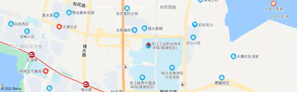绍兴合心村(工业职业技术学院镜湖校区)_公交站地图_绍兴公交_妙搜公交查询2025