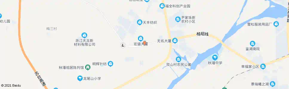 绍兴振大纺织印染_公交站地图_绍兴公交_妙搜公交查询2025