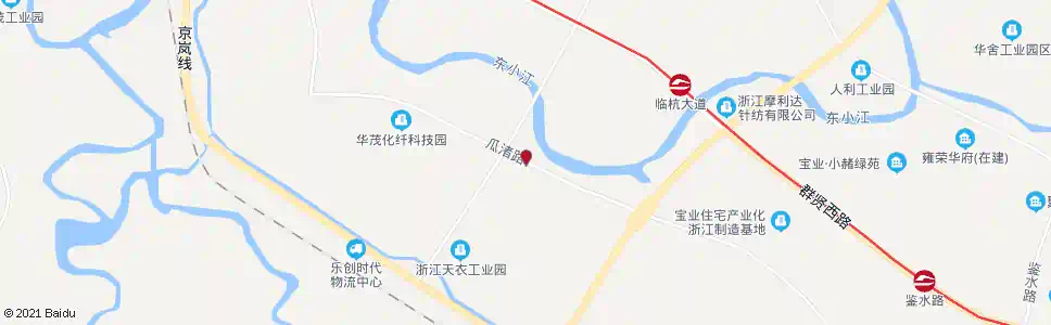 绍兴万之冠制衣_公交站地图_绍兴公交_妙搜公交查询2025