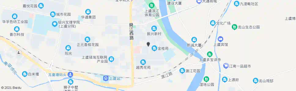 绍兴通江路口(金桂苑)_公交站地图_绍兴公交_妙搜公交查询2025