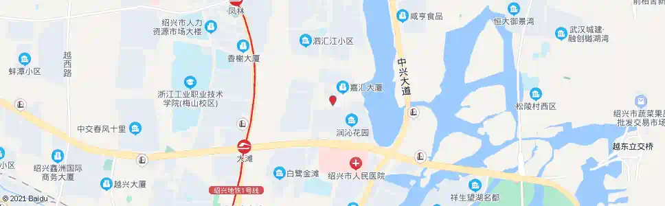 绍兴市公交集团公司(润沁花园)_公交站地图_绍兴公交_妙搜公交查询2025