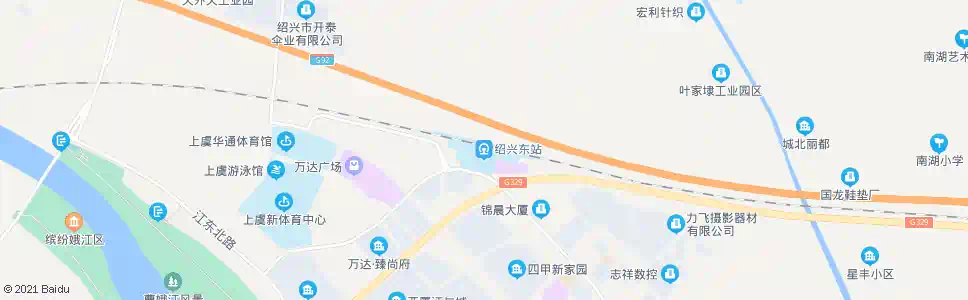 绍兴富东_公交站地图_绍兴公交_妙搜公交查询2025