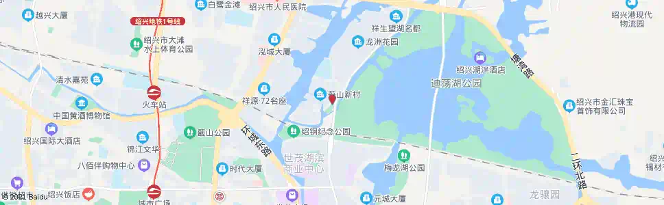 绍兴蕺山新村_公交站地图_绍兴公交_妙搜公交查询2025