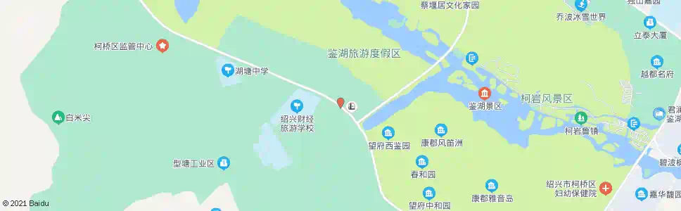 绍兴型塘叉口(丰富村)_公交站地图_绍兴公交_妙搜公交查询2025