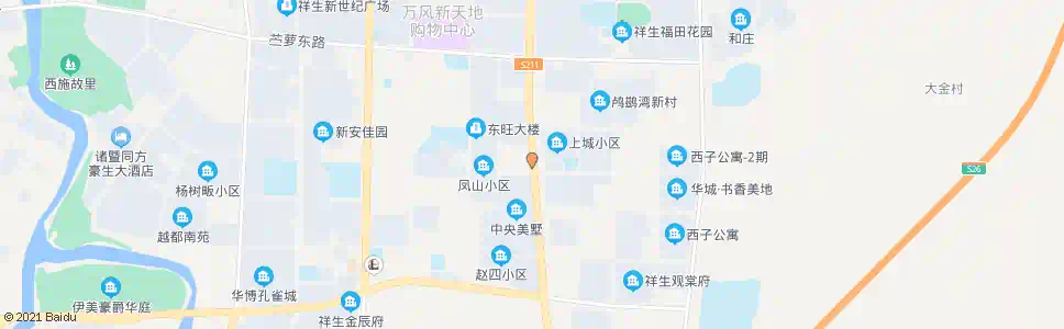 绍兴红星美凯龙(祥和苑)_公交站地图_绍兴公交_妙搜公交查询2025