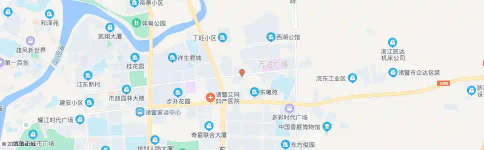绍兴永丰花园(丁严王小区)_公交站地图_绍兴公交_妙搜公交查询2025