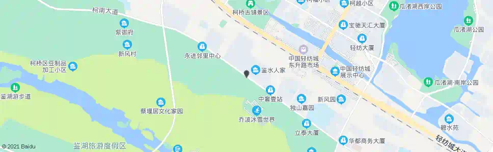 绍兴乔波滑雪馆_公交站地图_绍兴公交_妙搜公交查询2025