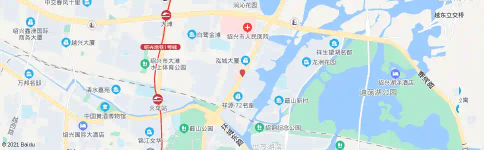 绍兴洞桥_公交站地图_绍兴公交_妙搜公交查询2025