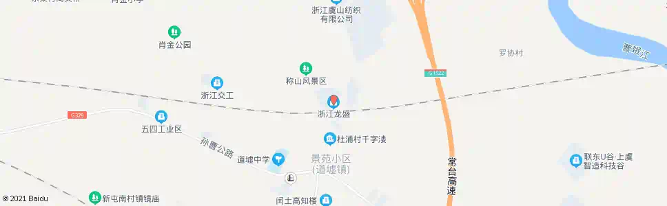 绍兴龙盛集团_公交站地图_绍兴公交_妙搜公交查询2026