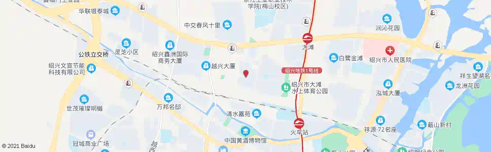 绍兴金寨公寓_公交站地图_绍兴公交_妙搜公交查询2025