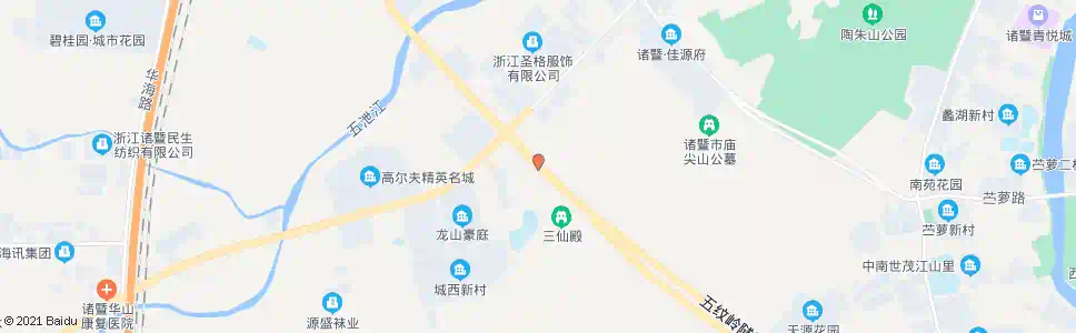 绍兴望云西路口(山下赵)_公交站地图_绍兴公交_妙搜公交查询2025