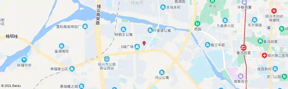 绍兴市交警支队_公交站地图_绍兴公交_妙搜公交查询2025