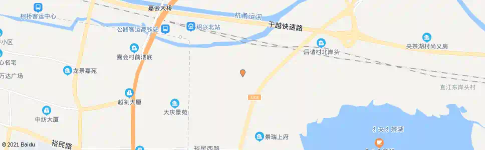 绍兴粮食储备仓库临时站_公交站地图_绍兴公交_妙搜公交查询2025