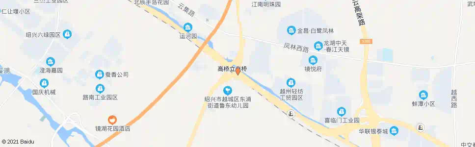 绍兴高桥_公交站地图_绍兴公交_妙搜公交查询2025