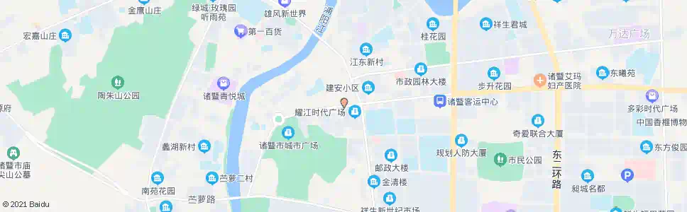 绍兴耀江时代广场_公交站地图_绍兴公交_妙搜公交查询2025