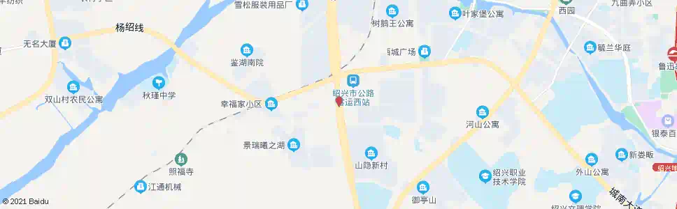 绍兴公路客运西站(中发集团)_公交站地图_绍兴公交_妙搜公交查询2025