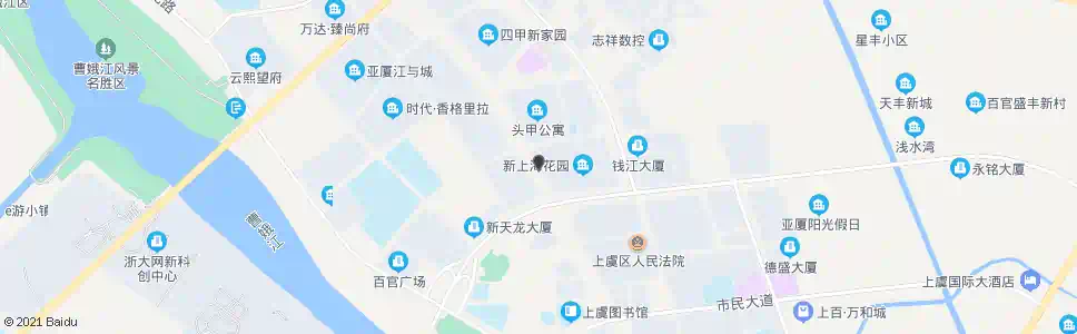 绍兴新上海花园(西)_公交站地图_绍兴公交_妙搜公交查询2025