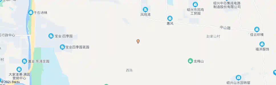 绍兴章家寺_公交站地图_绍兴公交_妙搜公交查询2026