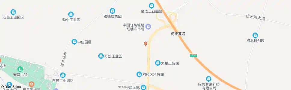绍兴冠松汽车园区_公交站地图_绍兴公交_妙搜公交查询2025