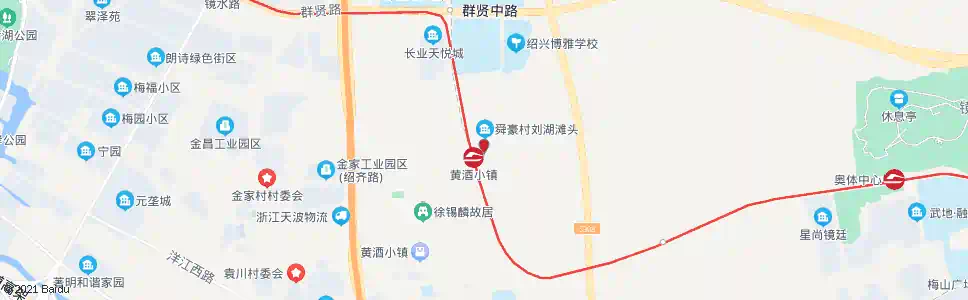 绍兴双桥(茂龙羽绒)_公交站地图_绍兴公交_妙搜公交查询2025