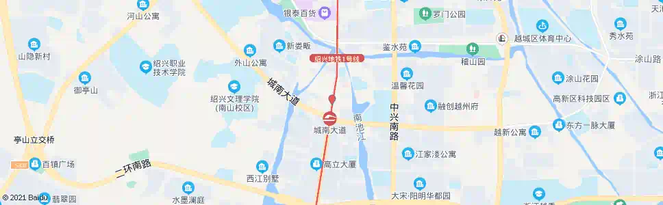 绍兴解放路凤江路口_公交站地图_绍兴公交_妙搜公交查询2025