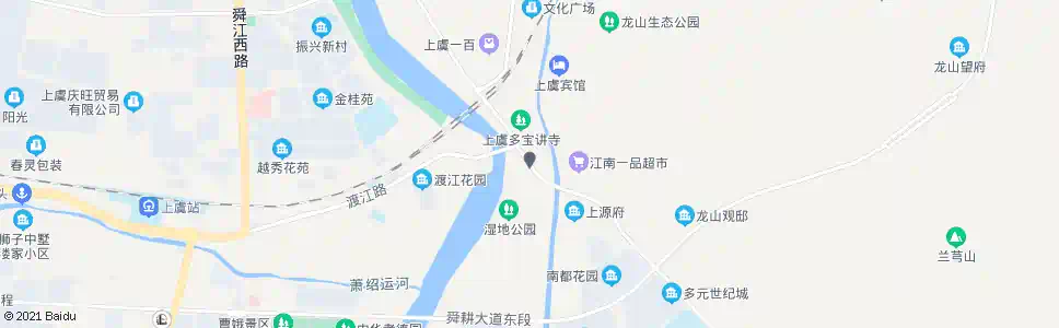绍兴江南一品(湿地公园)_公交站地图_绍兴公交_妙搜公交查询2025