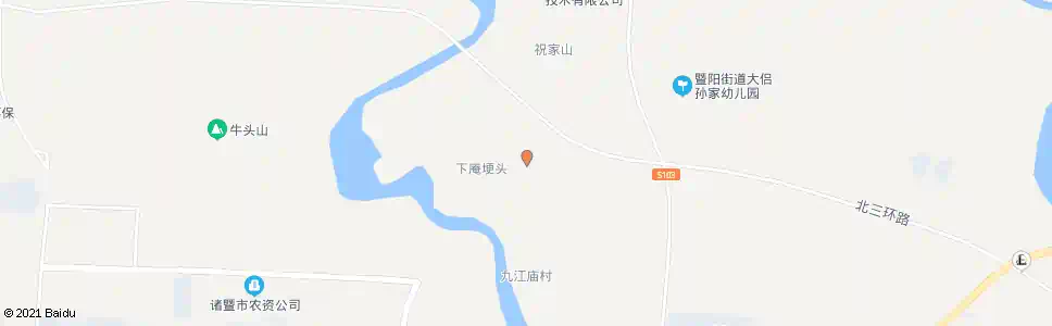 绍兴九江庙村临时站_公交站地图_绍兴公交_妙搜公交查询2025