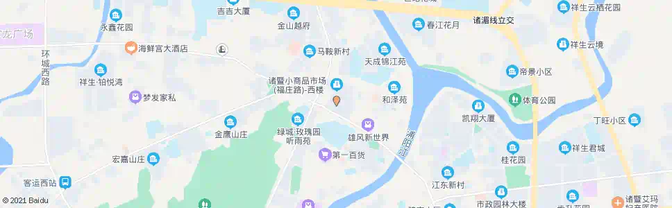 绍兴小商品市场(福庄路)_公交站地图_绍兴公交_妙搜公交查询2025