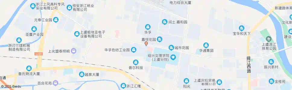 绍兴华孚工业园区(第三医院)_公交站地图_绍兴公交_妙搜公交查询2025
