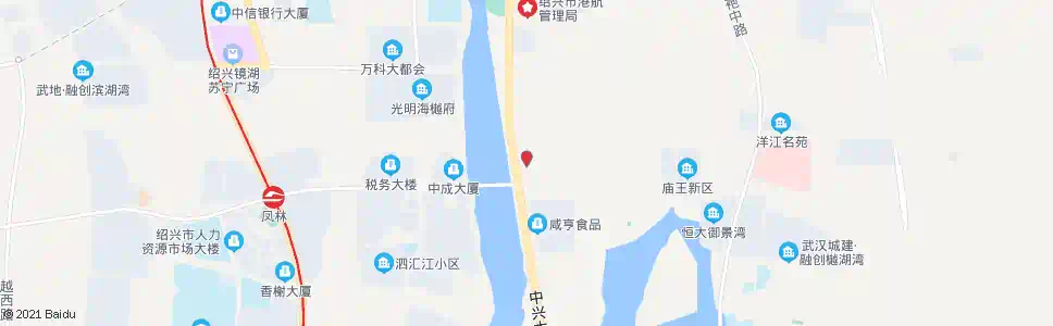 绍兴凤林路口(江铃汽车)_公交站地图_绍兴公交_妙搜公交查询2025