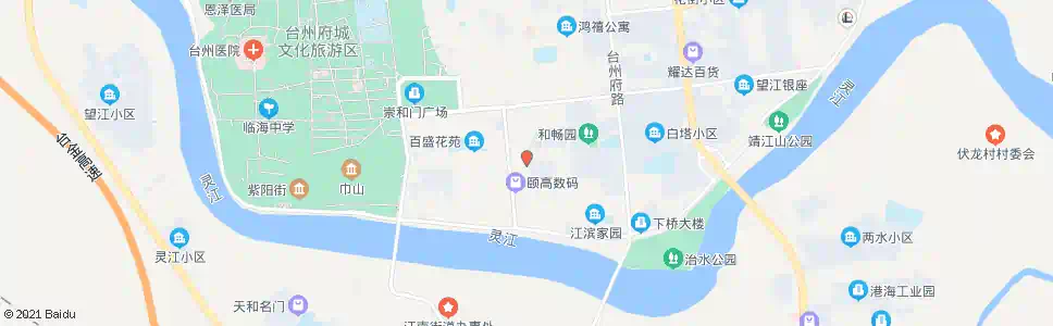 台州绣服城_公交站地图_台州公交_妙搜公交查询2025
