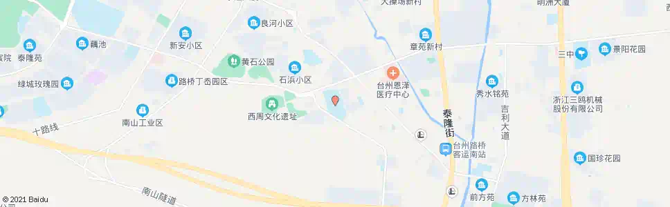 台州路桥实验中学_公交站地图_台州公交_妙搜公交查询2025