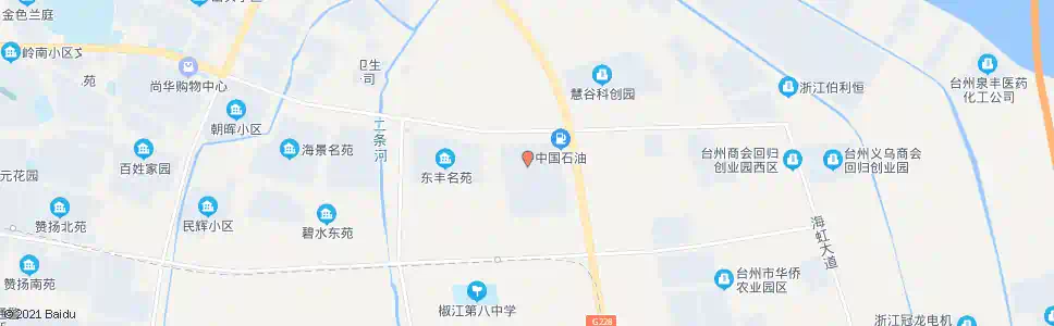 台州东辉小区西_公交站地图_台州公交_妙搜公交查询2025