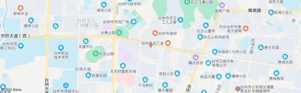 台州建设大楼(2)_公交站地图_台州公交_妙搜公交查询2025