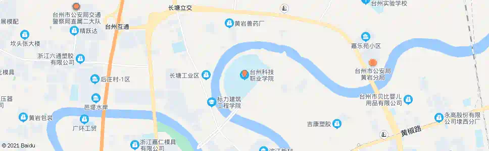 台州台州科技职业学院_公交站地图_台州公交_妙搜公交查询2025