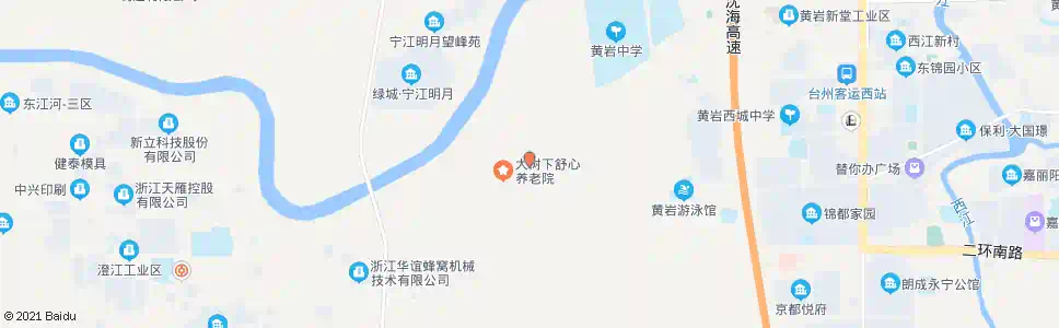 台州大树下(东)_公交站地图_台州公交_妙搜公交查询2025
