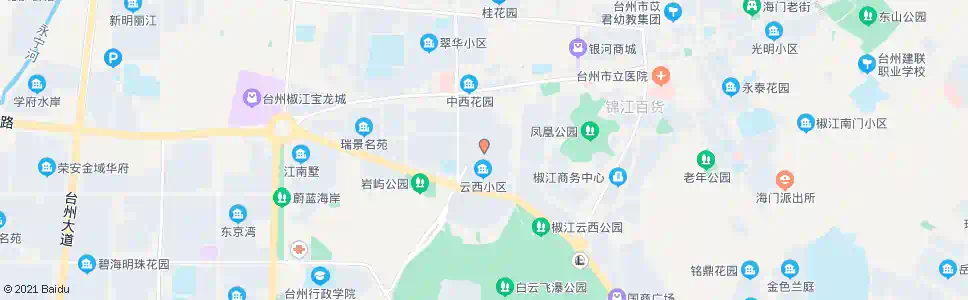 台州云健(云西)_公交站地图_台州公交_妙搜公交查询2025
