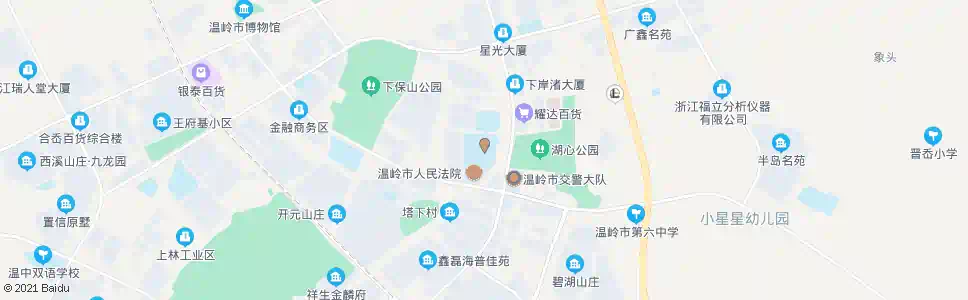 台州之江中学_公交站地图_台州公交_妙搜公交查询2025