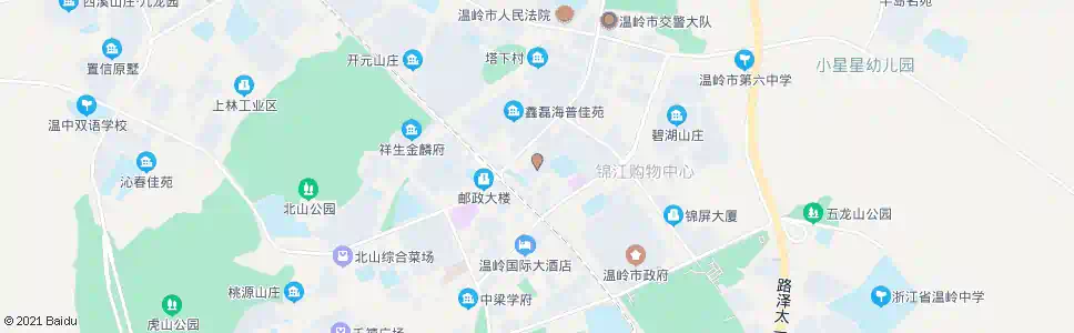 台州三星小区东_公交站地图_台州公交_妙搜公交查询2025