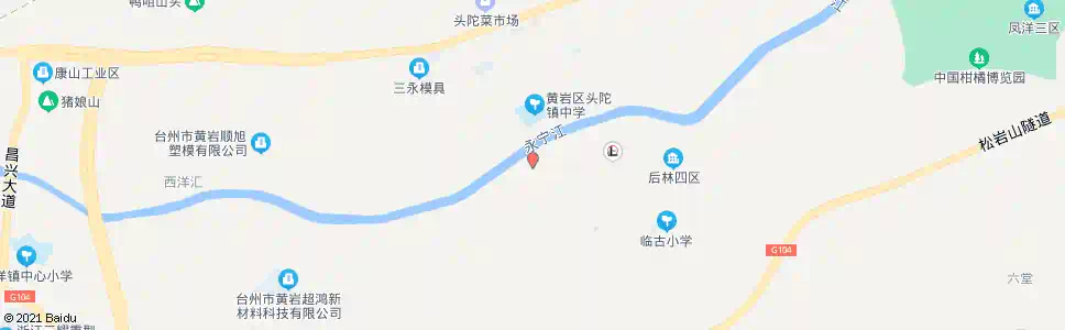 台州横屋_公交站地图_台州公交_妙搜公交查询2025