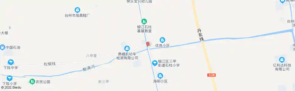 台州石柱加油站_公交站地图_台州公交_妙搜公交查询2025