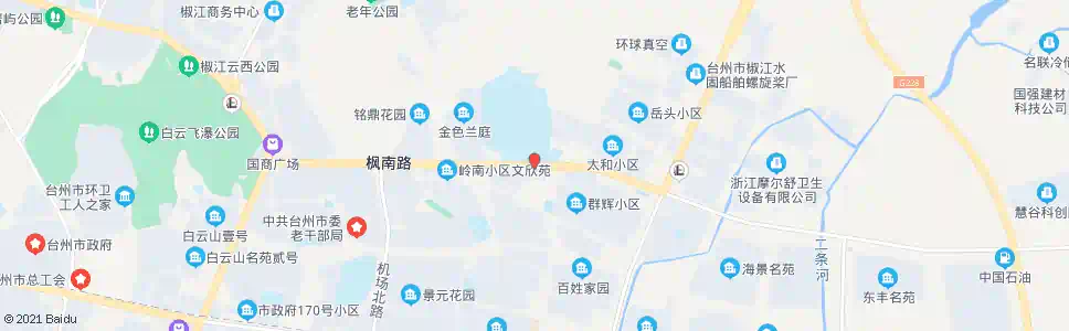 台州岭南(市一中)_公交站地图_台州公交_妙搜公交查询2025