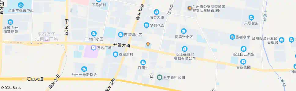 台州公安汽校(台州汽校)_公交站地图_台州公交_妙搜公交查询2025
