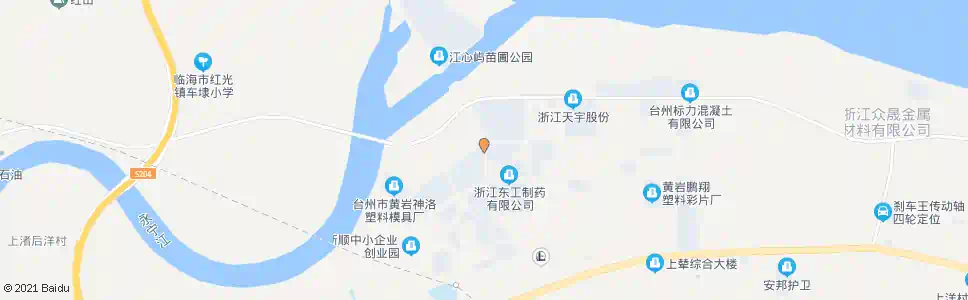 台州江口工业园区_公交站地图_台州公交_妙搜公交查询2025
